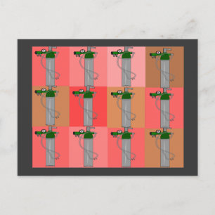 Cartão Postal Presentes De Popart Rosa, Terapêutica Respiratória