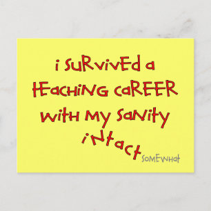 Cartão Postal Presentes De Professores Aposentados, Ditos Hilári