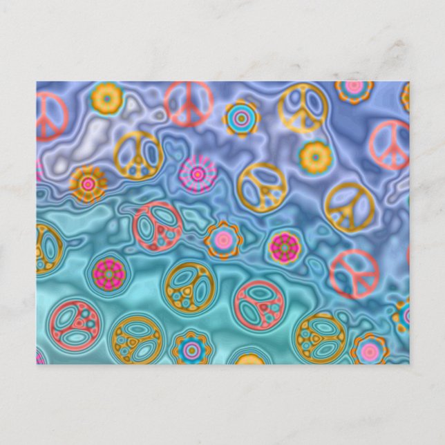 Cartão Postal Presentes de Roupa de Ondas Pacíficas do Oceano Re (Frente)