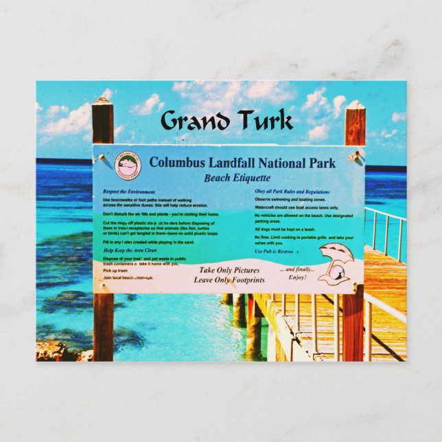 Cartão Postal Presentes do Caribe (Frente)