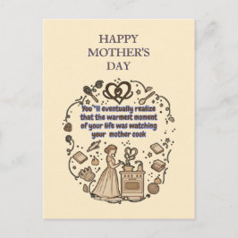 Cartão Postal presentes do dia das mães