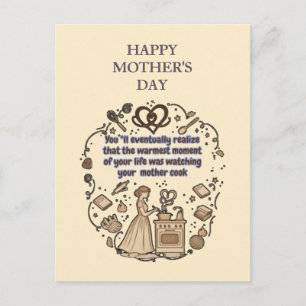 Cartão Postal presentes do dia das mães