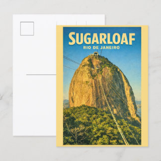 Cartão Postal Presentes do Pão de Açúcar Rio de Janeiro Brasil