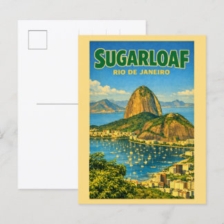 Cartão Postal Presentes do Pão de Açúcar Rio de Janeiro Brasil