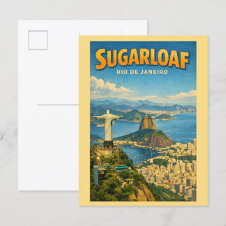 Cartão Postal Presentes do Pão de Açúcar Rio de Janeiro Brasil