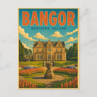 Cartão Postal Presentes e lembranças vintage de Bangor Irlanda d