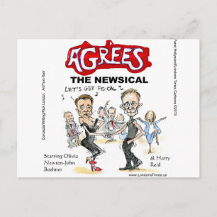 Cartão Postal Presentes Engraçados do Fim do Abismo Fiscal Cartõ