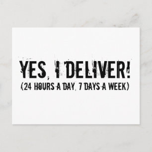 Cartão Postal Presentes engraçados para Obstetras e Parteiras