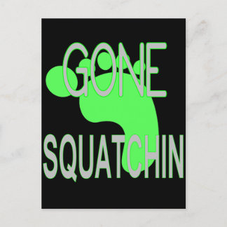 Cartão Postal Presentes Gone Squatchin