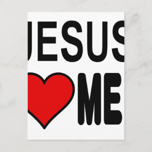 Cartão Postal Presentes Jesus Me Ama