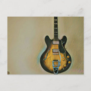 Cartão Postal Presentes para guitarristas