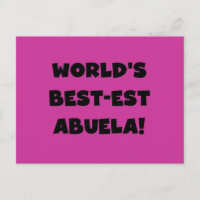 Presentes preto e branco do Melhor-est Abuela do