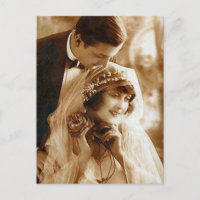 Presentes Românticos Vintage Antique Bride e Groom