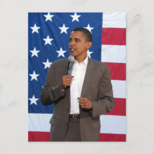 Cartão Postal Presidente Barack Obama