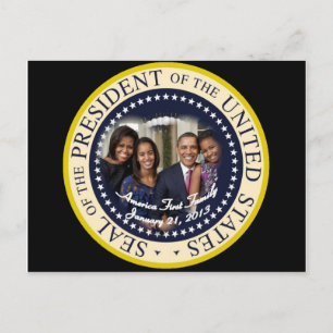 Cartão Postal Presidente Barack Obama
