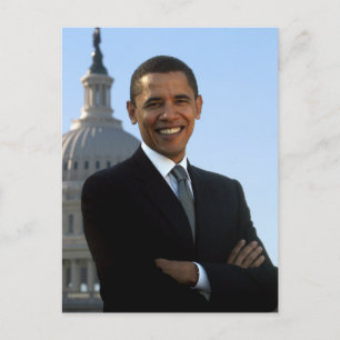 Cartão Postal Presidente Barack Obama