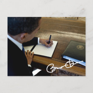 Cartão Postal Presidente Barack Obama