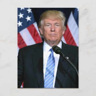 Cartão Postal Presidente Donald Trump