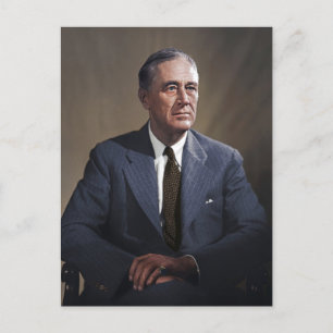 Cartão Postal Presidente Franklin D. Roosevelt