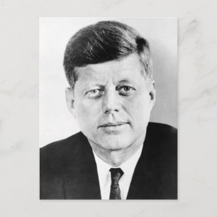 Cartão Postal Presidente John F Kennedy Portrait