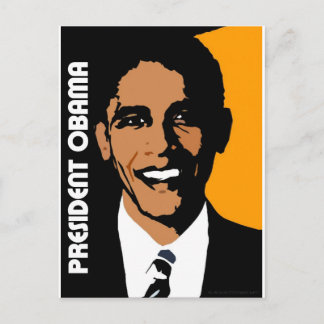 Cartão Postal Presidente Obama