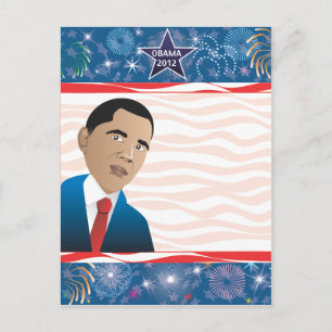 Cartão Postal Presidente Obama
