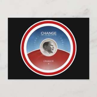 Cartão Postal Presidente Obama MUGE
