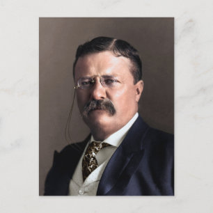 Cartão Postal Presidente Theodore Roosevelt