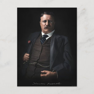 Cartão Postal Presidente Theodore Roosevelt