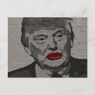 Cartão Postal Presidente transgênero