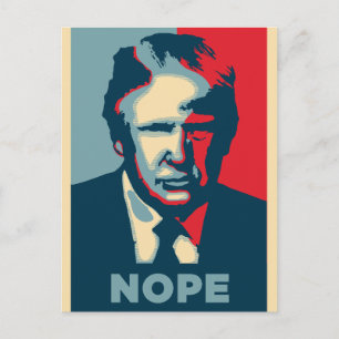 Cartão Postal Presidente Trump