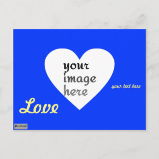 Cartão Postal Preso personalizado