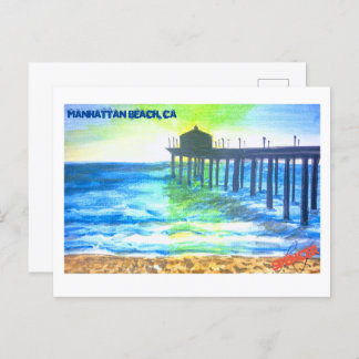 Cartão Postal Pressão do pier