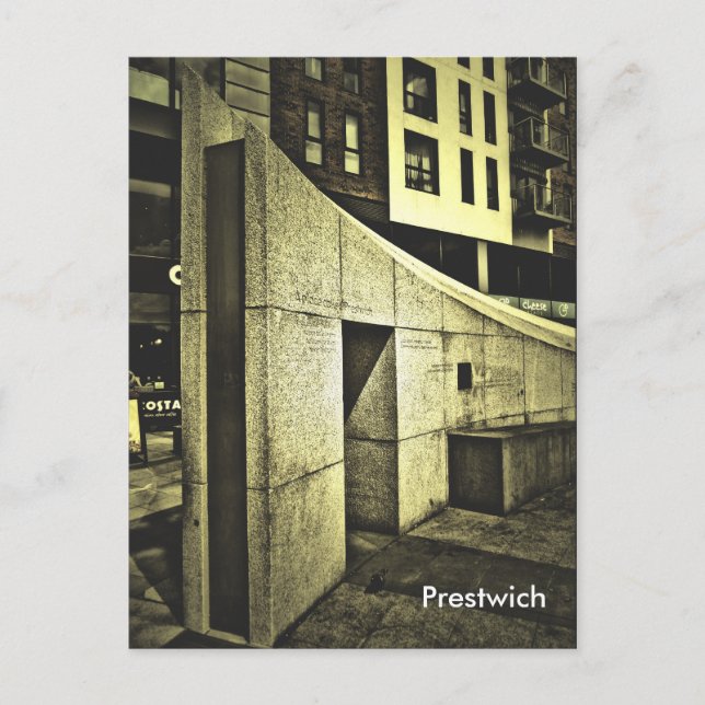 Cartão Postal Prestwich (Frente)