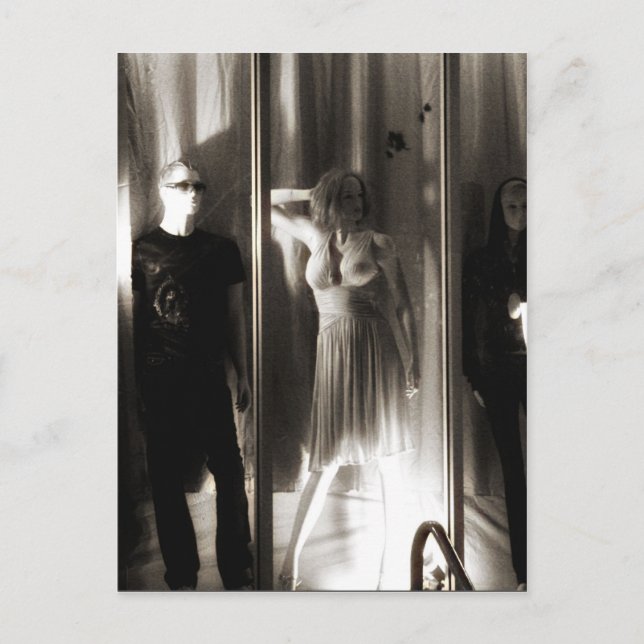 Cartão Postal Preto & Branco (Frente)