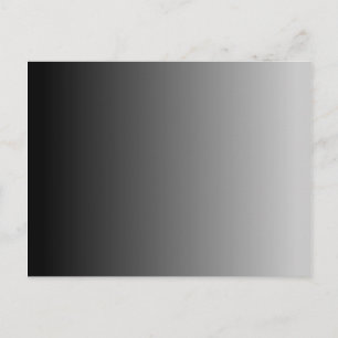 Cartão Postal Preto Cinza Ombre Em Branco