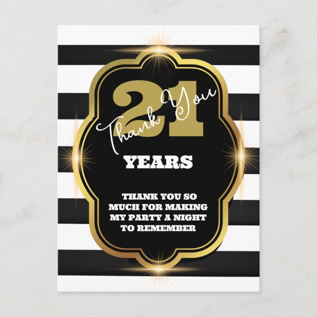 Cartão Postal Preto e Branco (Frente)