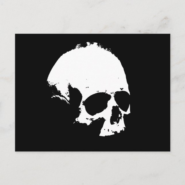 Cartão Postal Preto e Branco (Frente)