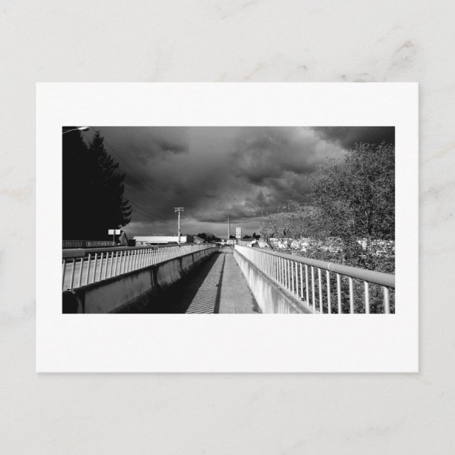 Cartão Postal Preto e Branco claro 2 (Frente)