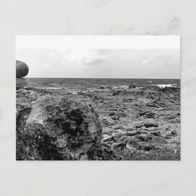 Cartão Postal Preto e Branco, Fotografia, Cartão-postal Padrão (Frente)