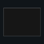 Cartão Postal Preto insano (Preto mais escuro) PERSONALIZÁVEL<br><div class="desc">Capturar a essência da elegância e intrigação com nosso Cartão-Postal Preto Insano. Este cartão-postal elegante e sofisticado não é apenas um meio de comunicação; é uma afirmação de estilo e sofisticação. Exude um ar de mistério e atração, perfeito para enviar mensagens sentidas, mensagens poderosas e autoritárias, ou compartilhar momentos memoráveis....</div>