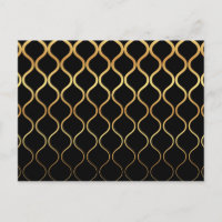 Preto, ouro, legal, tendência, desenho abstrato re