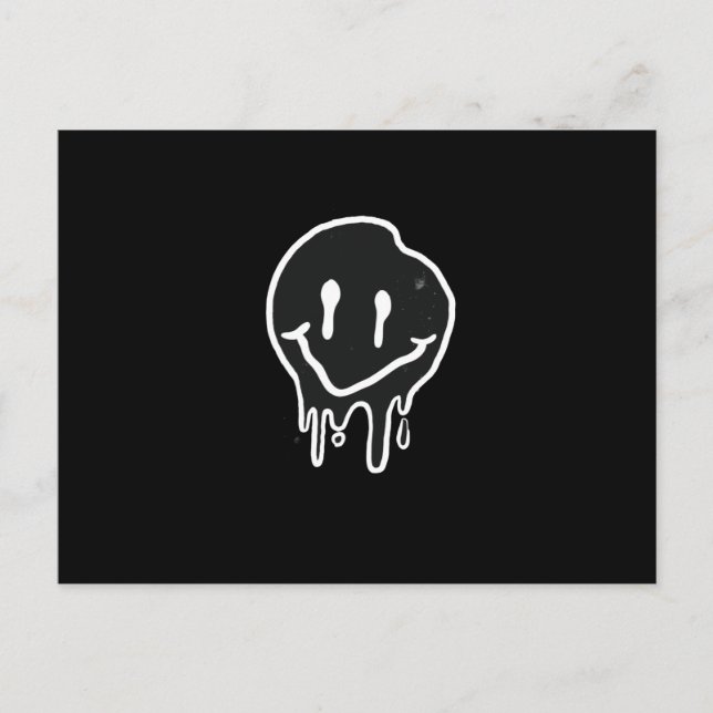 Cartão Postal Preto sorridente (Frente)