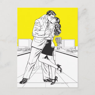 Cartão Postal Preto-Super-Homem e Branco 5