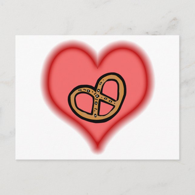 Cartão Postal pretzel (Frente)