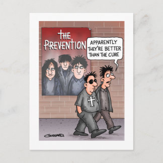 Cartão Postal Prevention is better than cure