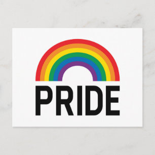 Cartão Postal Pride Rainbow