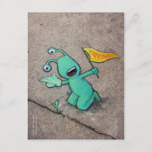 Cartão Postal primavera