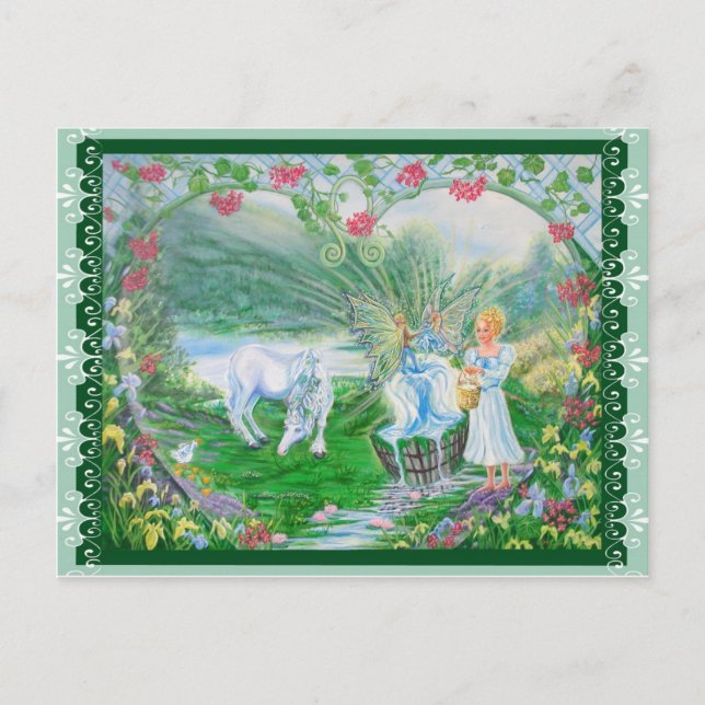 Cartão Postal Primavera (Frente)