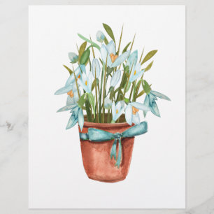 cartão postal primavera